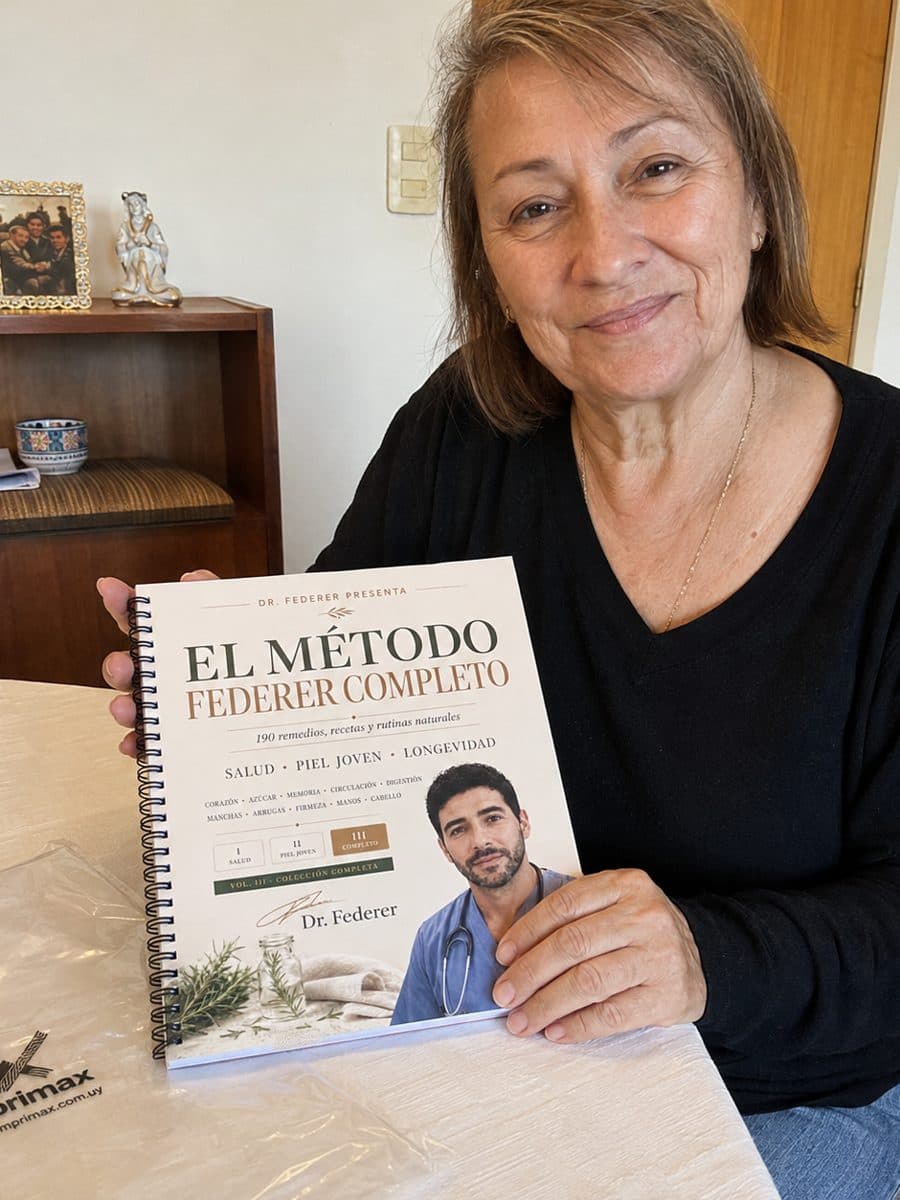 Silvia D. con su guía
