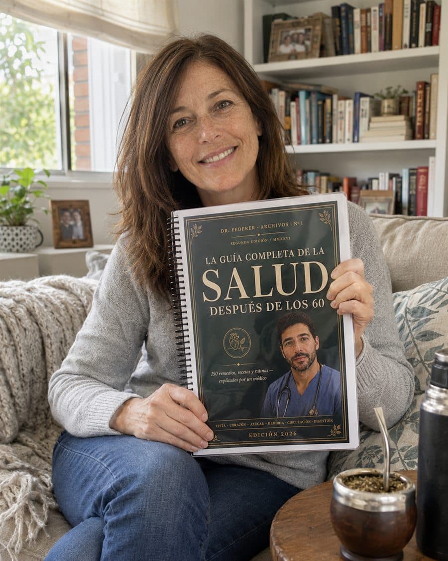 Andrea B. con su guía