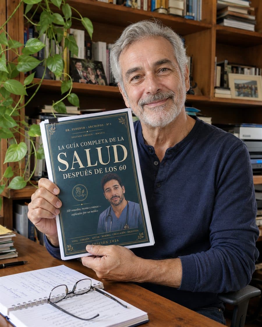 Ricardo A. con su guía